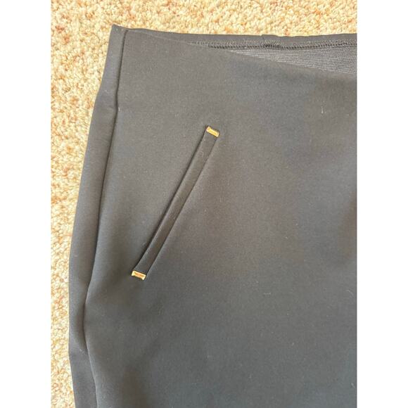 CHICOS Woman's Black Dress Pants size 2.5, Stretchy with Wide Waistband - Picture 10 of 11